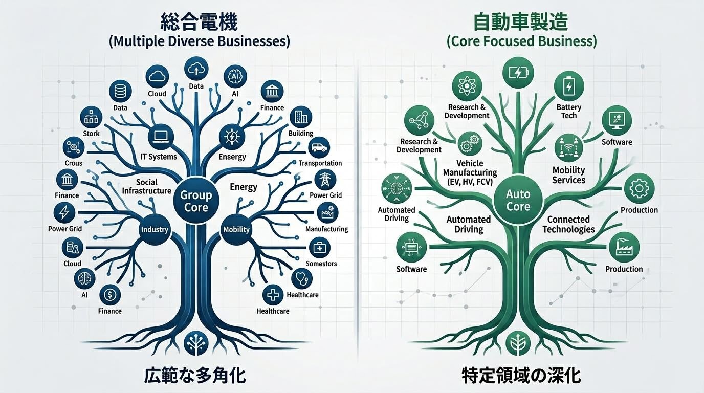 日立と豊田合成の比較